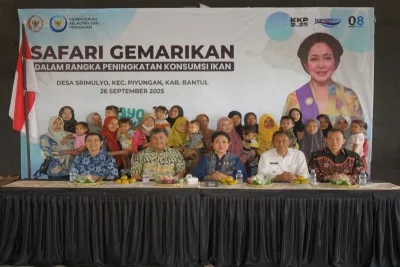 Titiek Soeharto Dorong Konsumsi Ikan untuk Cegah Stunting di Bantul