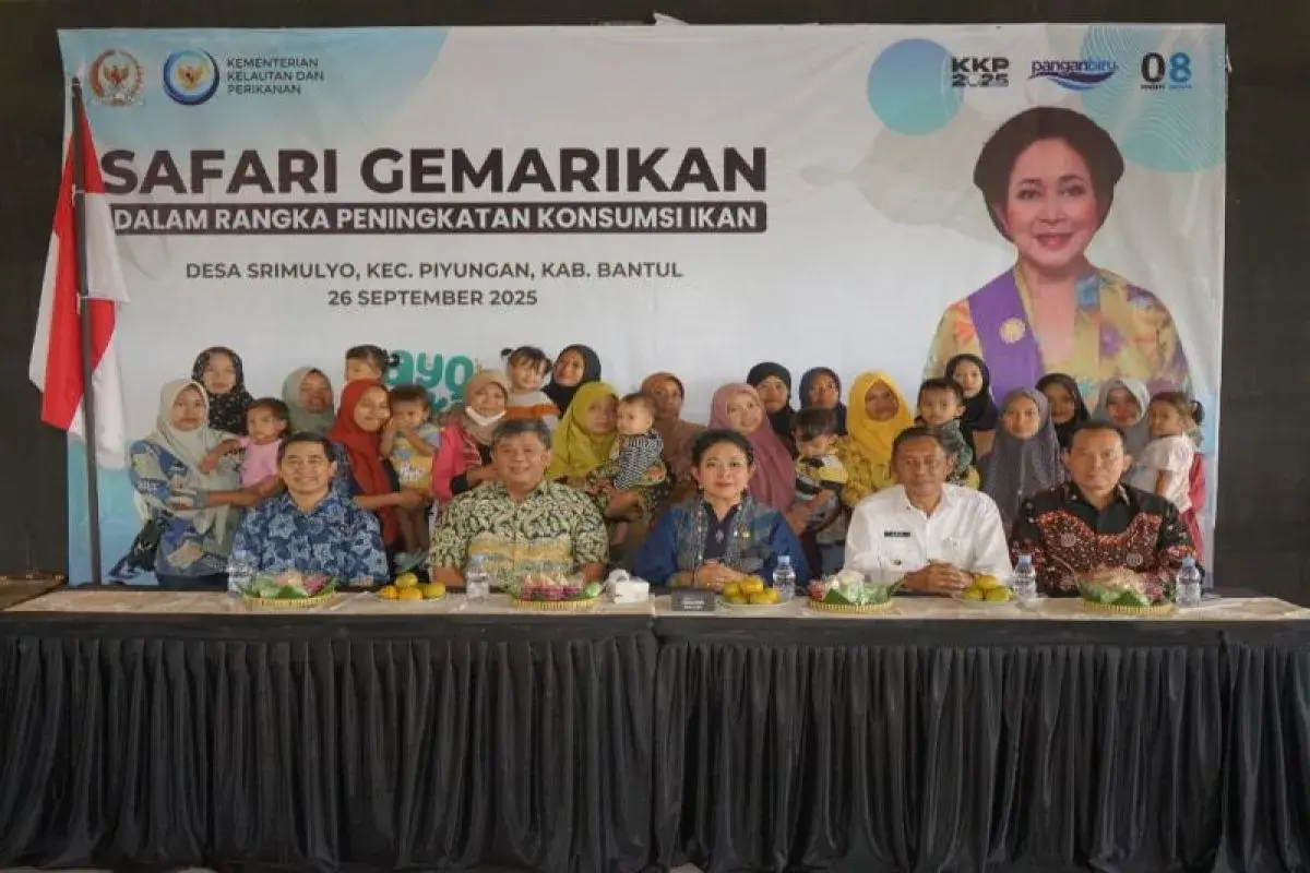 Titiek Soeharto Dorong Konsumsi Ikan untuk Cegah Stunting di Bantul