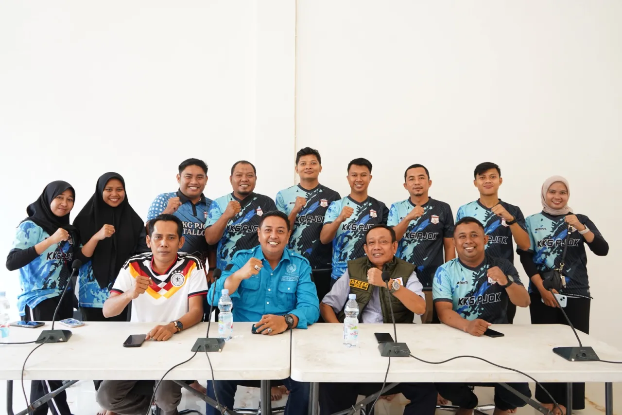 KKG PJOK Kecamatan Tallo Silaturahmi dengan KONI Kota Makassar