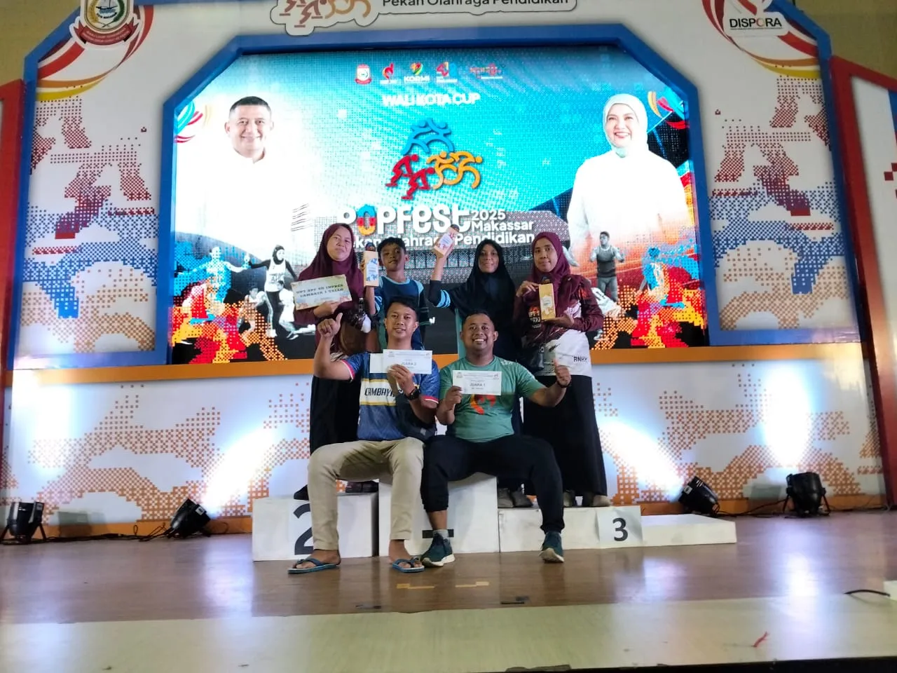 Cambaya 1 Tallo Raih Tiga Prestasi di POP Makassar 2025