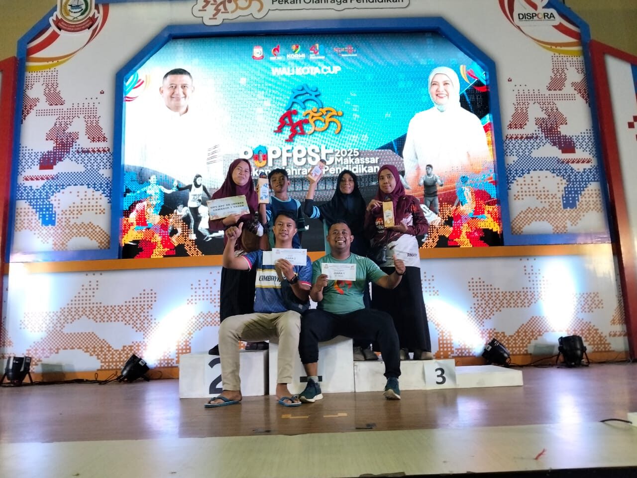Cambaya 1 Tallo Raih Tiga Prestasi di POP Makassar 2025