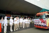 Gerindra Peringati HUT ke-18 dengan Penyaluran Bantuan Sosial dan Bibit Pohon