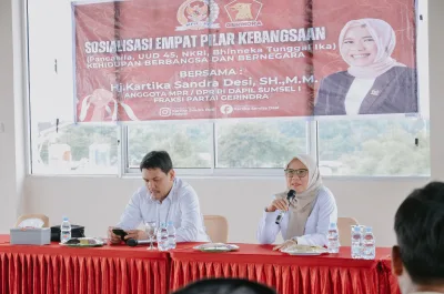 Anggota MPR RI Kartika Sandra Desi Gelar Sosialisasi Empat Pilar Kebangsaan, Ajak Masyarakat Perkuat Ukhuwah dan Kepedulian Sosial