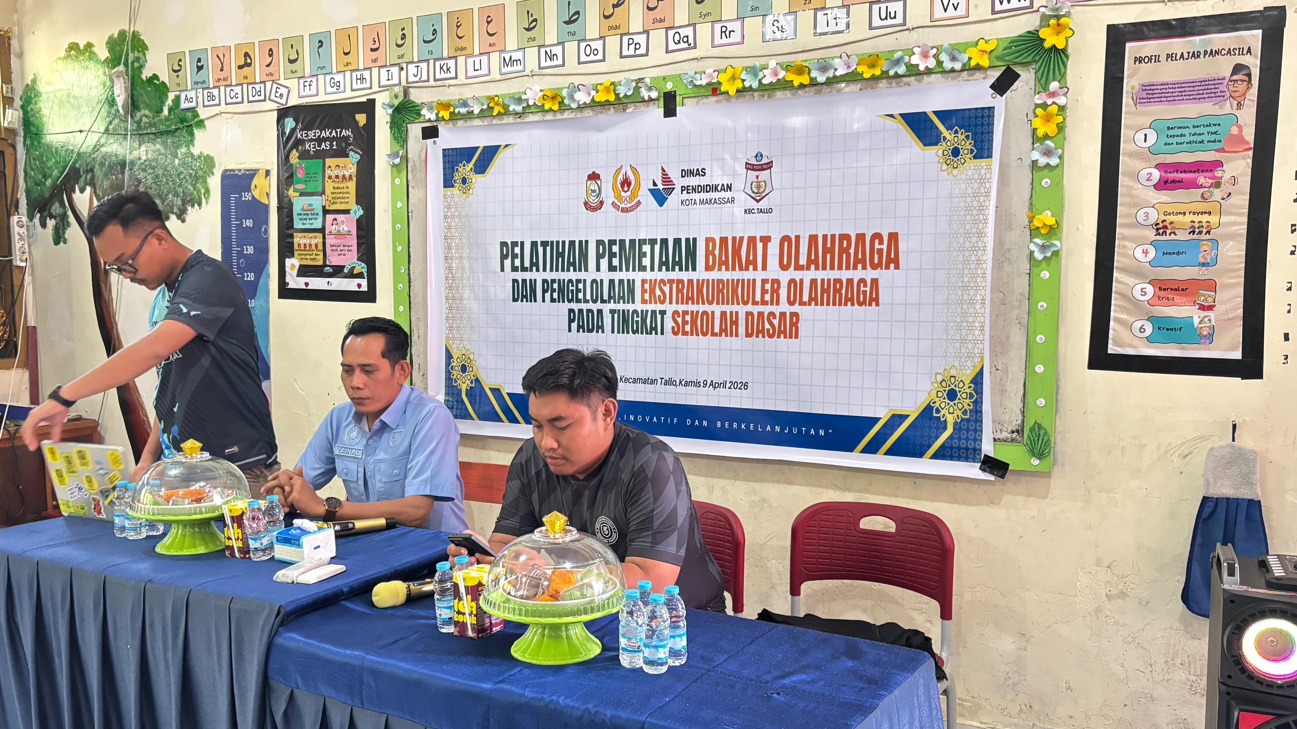 KKG PJOK Tallo Gelar Pelatihan Ekstrakurikuler Olahraga di Tingkat SD