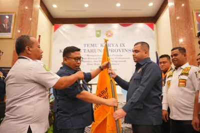 Rahul Terpilih Aklamasi Pimpin Karang Taruna Riau