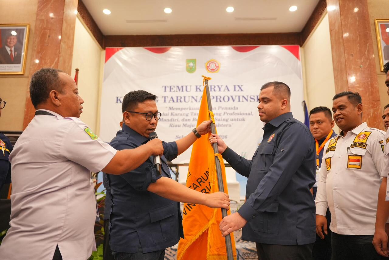Rahul Terpilih Aklamasi Pimpin Karang Taruna Riau