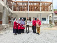 Legislator Gerindra Rocky Candra Salurkan Rp300 Juta untuk Pembangunan SD Plus Muhammadiyah Sungai Penuh