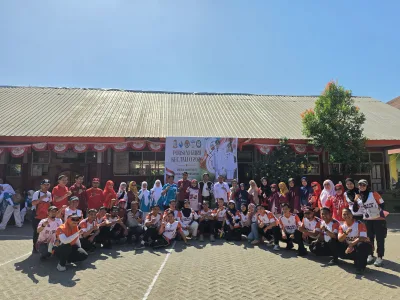 SEMARAK PEMBUKAAN PORSENI ANTAR GURU SD SE KECAMATAN TALLO,UNGGUL DALAM BAKAT MULIA DALAM PENGABDIAN 