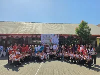 SEMARAK PEMBUKAAN PORSENI ANTAR GURU SD SE KECAMATAN TALLO,UNGGUL DALAM BAKAT MULIA DALAM PENGABDIAN 
