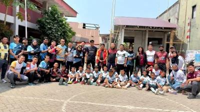 KKG PJOK Kecamatan Tallo Bersama PERSEJASI Makassar Dorong Pengembangan Walking Football di Sekolah Dasar
